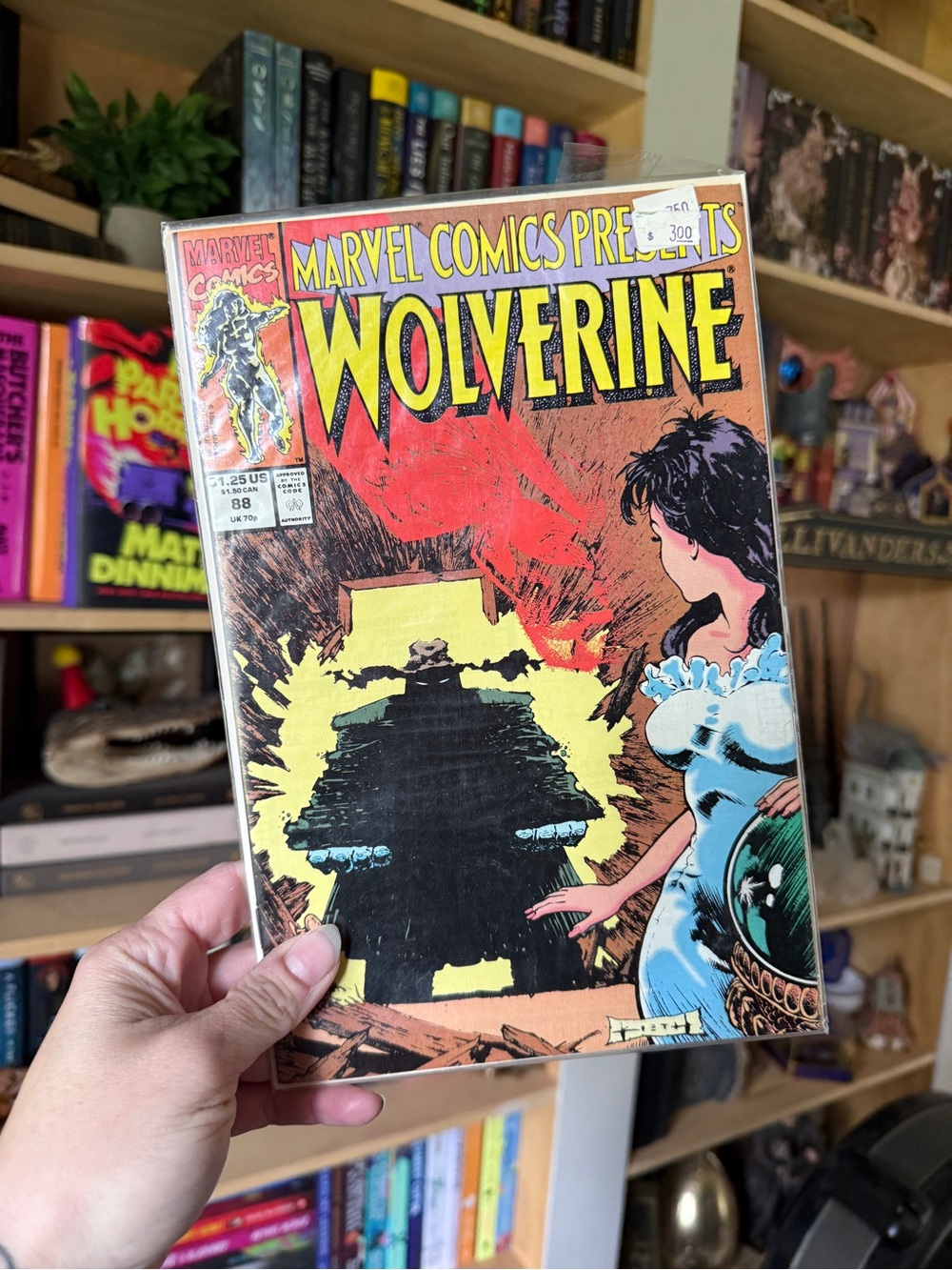 Marvel Wolverine Comic Book #88- Yellow & Red Cover